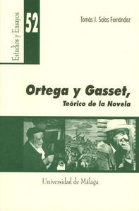 Ortega y Gasset. Teórico de la Novela, de Salas Fernández | portada del libro