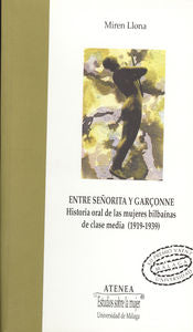 Entre señorita y Garçonne, de Llona | portada del libro