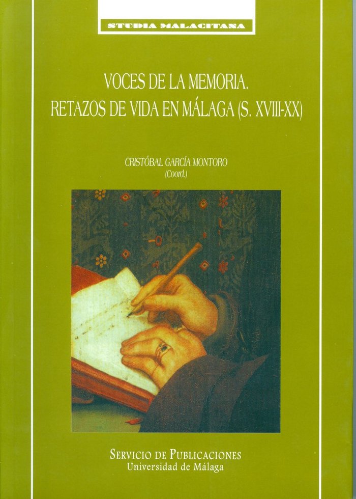 Voces de la memoria, de Villar García | portada del libro