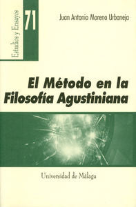 El método en la filosofía agustiniana, de Moreno Urbaneja | portada del libro