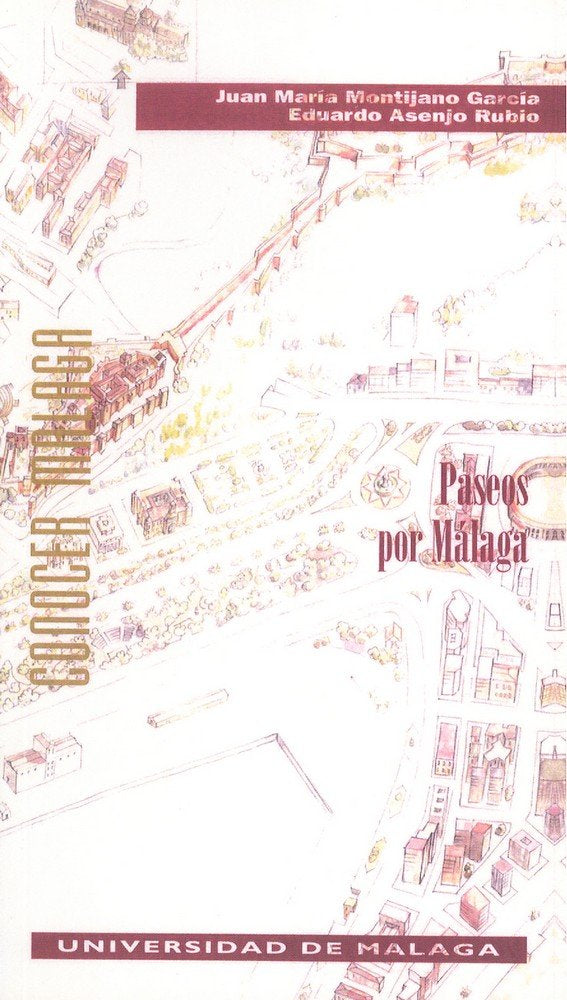 Paseos por Málaga, de Montijano García | portada del libro