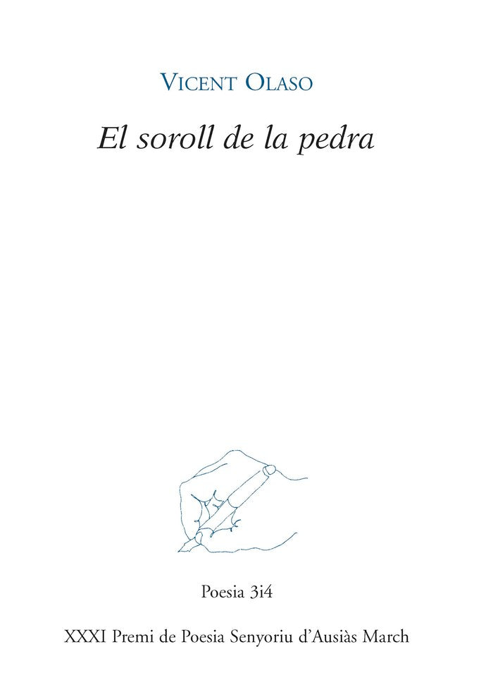 El soroll de la pedra, de Olaso, Vicent | portada del libro