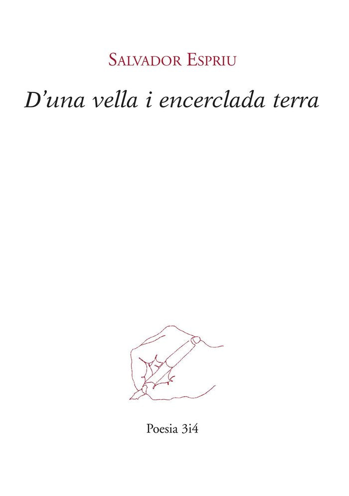 D'una vella i encerclada terra, de Espriu i Castelló, Salvador | portada del libro