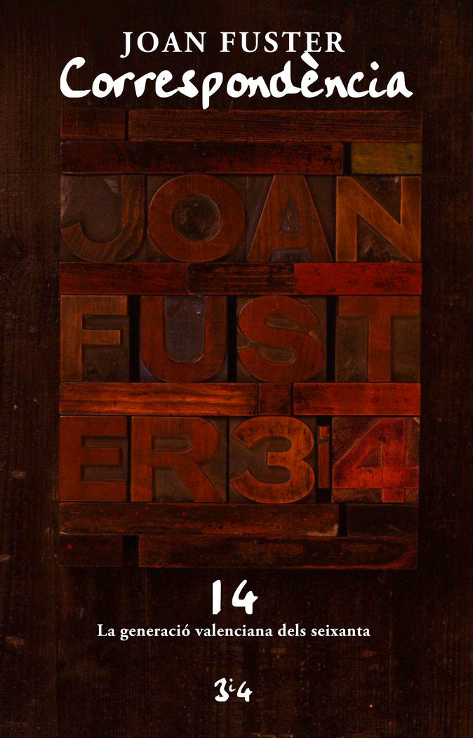 Joan Fuster. Correspondència XIV | portada del libro