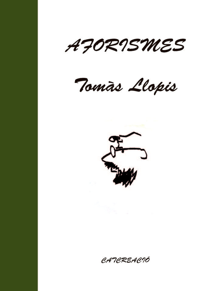 Aforismes, de Llopis Guardiola, Tomàs | portada del libro