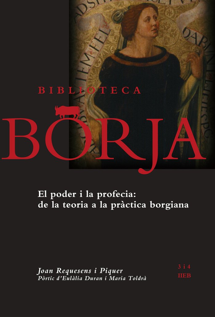 El poder i la profecia: de la teoria a la pràctica borgiana, de Requesens i Piquer, Joan | portada del libro