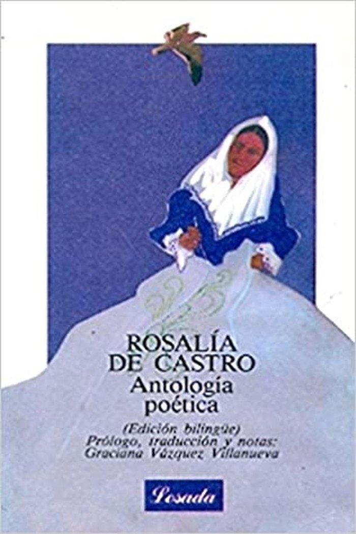 Antología poética, de Castro, Rosalía de | portada del libro