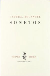 Sonetos, de Bocángel y Unzueta | portada del libro
