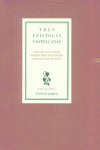 Tres epístolas castellanas, de de Aldana | portada del libro