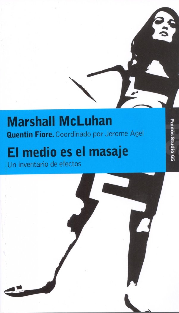 El medio es el masaje, de McLuhan | portada del libro