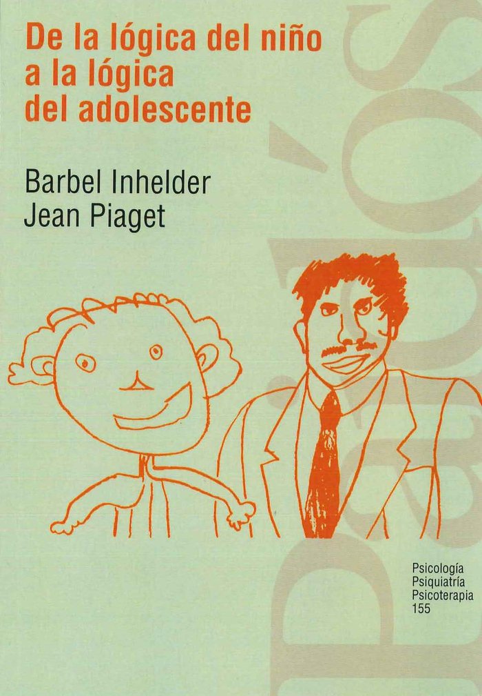 De la lógica del niño a la lógica del adolescente, de Piaget | portada del libro