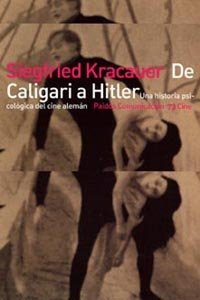 De Caligari a Hitler, de Kracauer | portada del libro