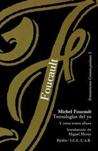 Tecnolog¡as del yo, de FOUCAULT | portada del libro