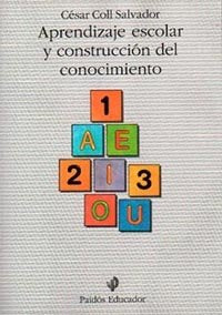 Aprendizaje escolar y construcción del conocimiento, de Coll | portada del libro