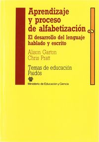 Aprendizaje y proceso de alfabetización, de Garton | portada del libro