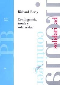 Contingencia, ironía y solidaridad, de Rorty | portada del libro