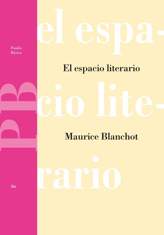El espacio literario, de Blanchot, Maurice | portada del libro