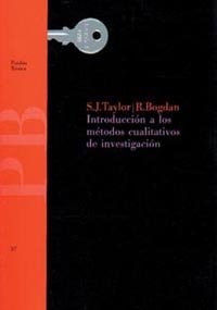 Introducción a los métodos cualitativos de investigación, de Taylor | portada del libro