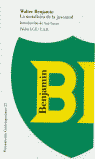 La metaf¡sica de la juventud, de BENJAMIN | portada del libro