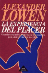 LA EXPERIENCIA DEL PLACER, de LOWEN | portada del libro