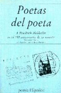 Poetas del poeta | portada del libro