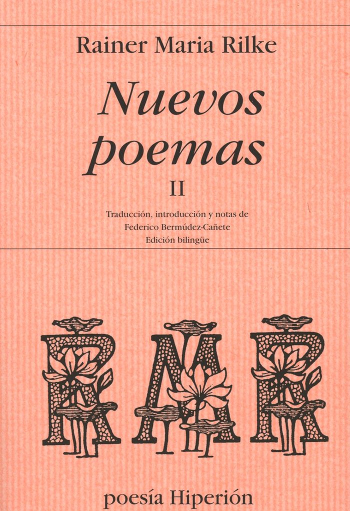 NUEVOS POEMAS II (RILKE), de Rilke | portada del libro