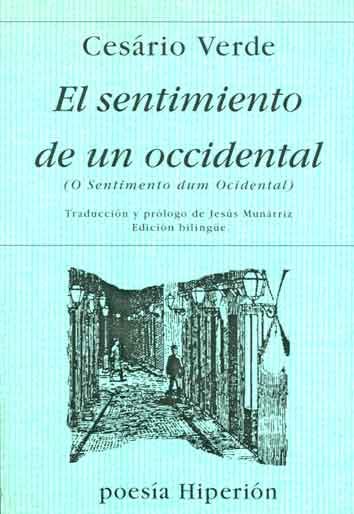 El sentimiento de un occidental, de Verde | portada del libro