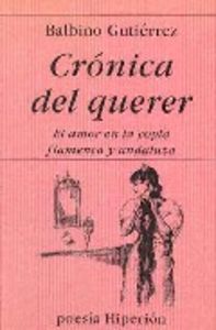Crónica del querer, de Gutiérrez | portada del libro