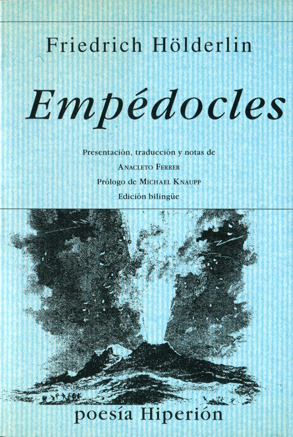 Empédocles, de Hölderlin | portada del libro