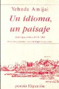 Un idioma, un paisaje, de Amijai | portada del libro