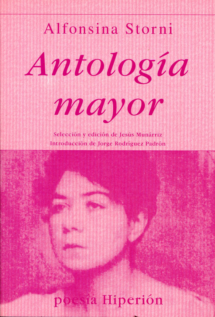 ANTOLOGIA MAYOR, de Storni | portada del libro