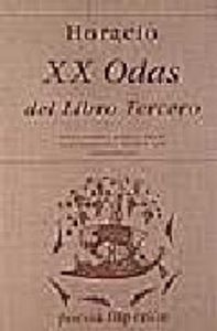 XX odas del Libro III, de HORACIO FLACO | portada del libro