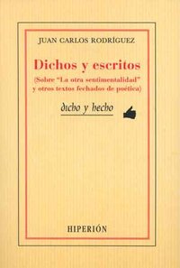 Dichos y escritos, de RODRIGUEZ | portada del libro