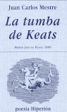 La tumba de Keats, de Pérez Mestre | portada del libro