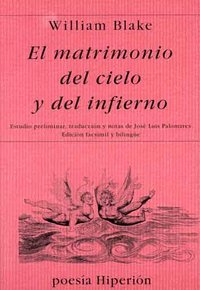El matrimonio del cielo y del infierno, de Blake | portada del libro