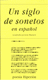 Un siglo de sonetos | portada del libro