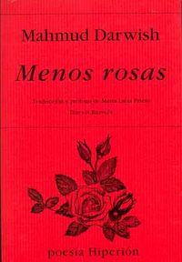 Menos rosas, de Darwish | portada del libro