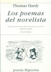 POEMAS DEL NOVELISTA, LOS, de Hardy | portada del libro