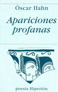 APARICIONES PROFANAS, de HAHN | portada del libro