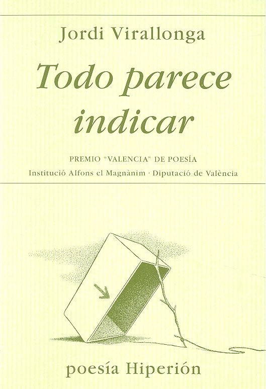 Todo parece indicar, de Virallonga | portada del libro