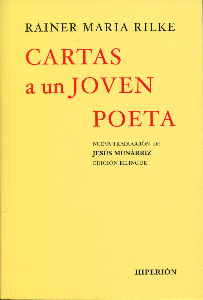 Cartas a un joven poeta, de Rilke, Rainer Maria | portada del libro