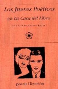 Los jueves poéticos en la Casa del Libro | portada del libro