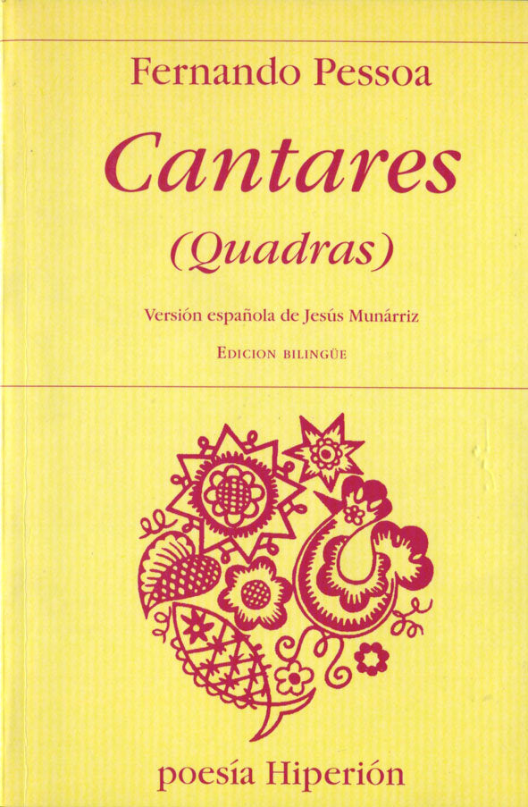 CANTARES (QUADRAS)F. PESSOA, de Pessoa | portada del libro