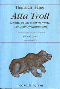ATTA TROLL, de Heine | portada del libro