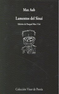 Lamentos del Sinaí, de Aub | portada del libro