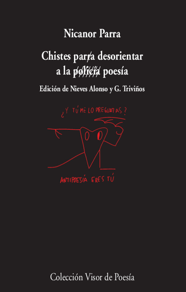 Chistes para desorientar a la policía / poesía, de Parra, Nicanor | portada del libro