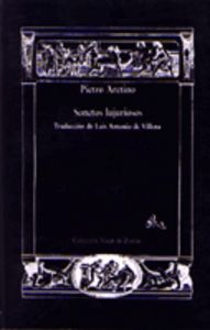 Sonetos lujuriosos, de Aretino | portada del libro