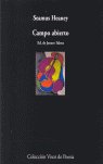 Campo abierto / Opened country, de Heaney | portada del libro