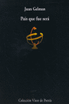 País que fue será, de Gelman | portada del libro