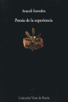 Poesía de la experiencia, de Iravedra | portada del libro